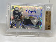 2015 FINEST AMARI COOPER RC PULSAR REFRACTOR AUTO JUMBO RPA /35 BGS 9.5/10 POP4