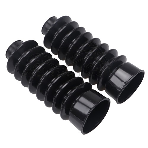 41mm Rubber Fork Boots Gators Covers Fit For Harley Dyna FXDWG Softail