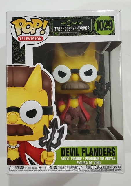 Funko Pop The Simpsons Treehouse of Horror 2020 Devil Ned Flanders MINT for sale online | eBay