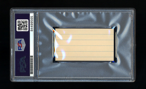 CONNIE MACK SIGNED MINT CUT PSA/DNA AUTOGRAPHED HOF PHILADELPHIA ATHLETICS WSC - Picture 2 of 2