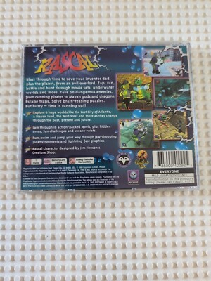 Jeu PS1 Rascal - Version PAL Française - Pour PlayStation 1 (compatible PS2/PS3) - Etat Correct
