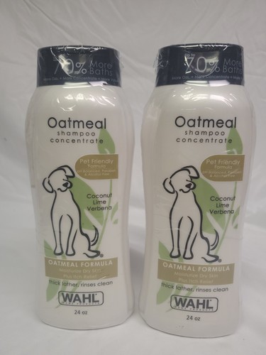 wahl dog shampoo oatmeal