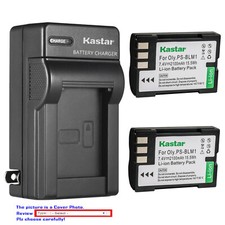 Kastar Battery Wall Charger for Olympus BLM-1 BLM-01  Olympus EVOLT E-330 E330
