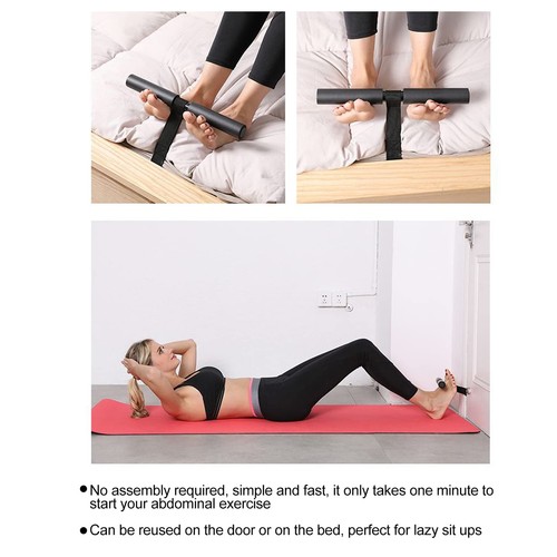 Door Sit Up Bar Barbell Doorway Situp Bar Sit Up Assistant Device Abdominal C... - Picture 3 of 9