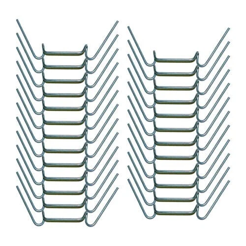 TILDENET Greenhouse Glass Clips Style W x 50 universal to all greenhouses e.g. Halls etc