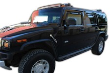 Wind Deflectors Fits Hummer H2 2003-2008 4-Pcs Set Tinted Heko
