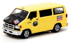Furgone DODGE RAM - Liqui Moly - giallo - TARMAC 1:64