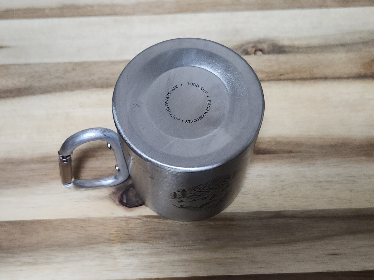 Let's Go Explore Carabiner Mug Cup 8 Oz With Clip | eBay