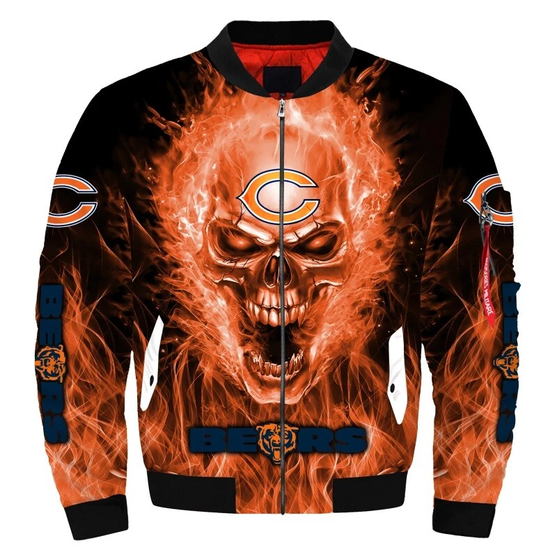 Chicago Bears Men's Flight Bomber Jacket