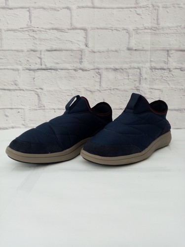 Florsheim Mens Shoes Size 8 Navy Blue Comfortech Anti Odour Java Slip Nylon - Bild 15 von 20