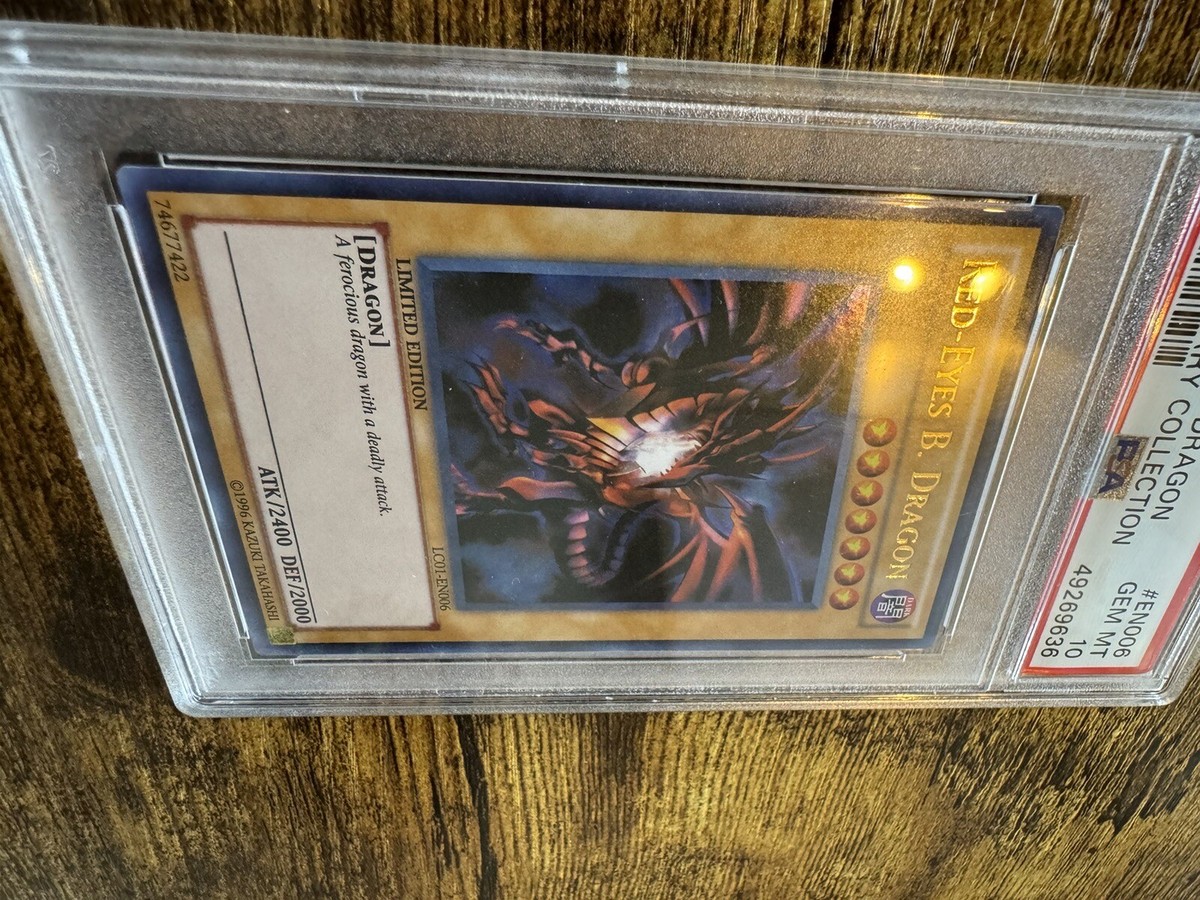 PSA10 遊戯王　旧アジア版　RED-EYES B.DRAGON PSA10 遊戯王 旧アジア版 RED-EYES B.DRAGON - メルカリ