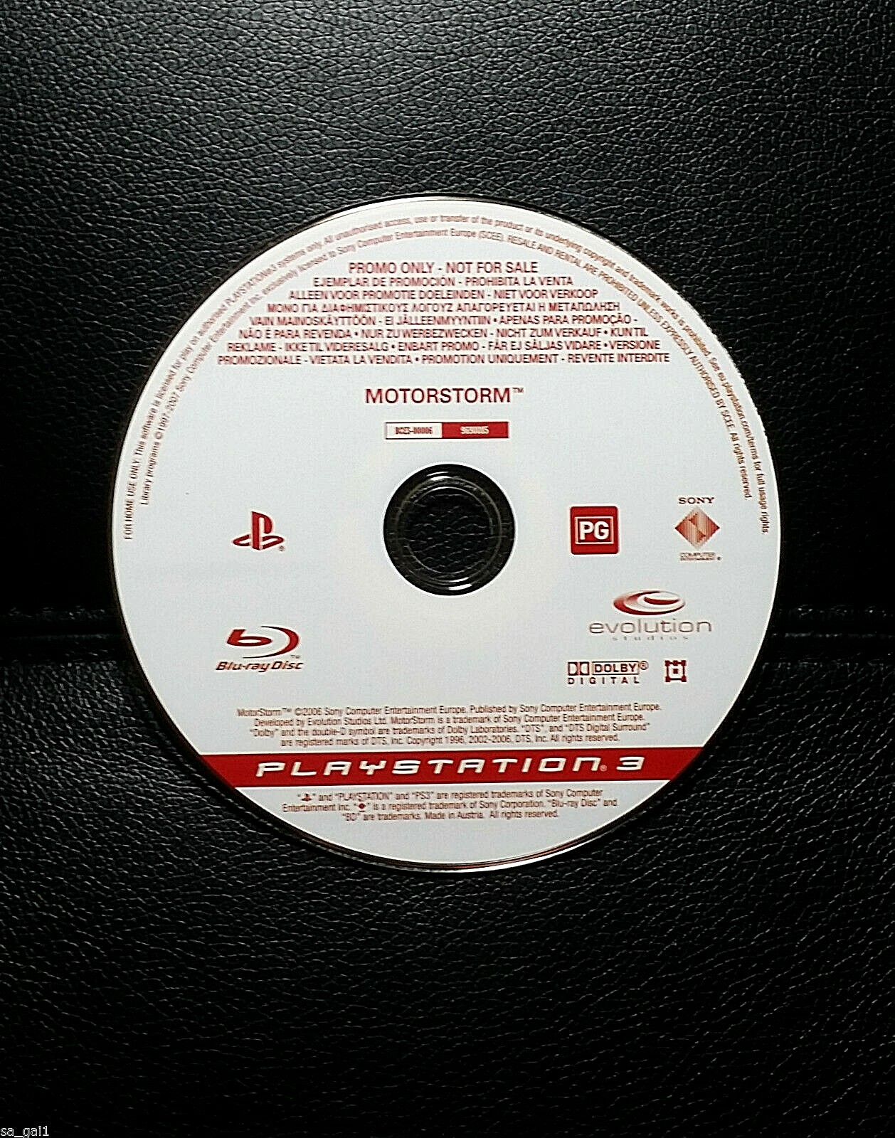 MotorStorm Motor Storm (sony PlayStation 3 2007) Includes Manual Post