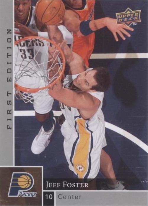 2009-10 Upper Deck First Edition - Jeff Foster #62 - 1 of 2