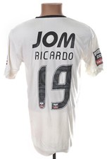 VITORIA SETUBAL 2010S AWAY FOOTBALL SHIRT MATCH WORN ISSUE 19 RICARDO