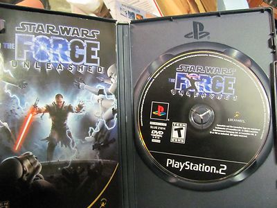 Playstation 2 Star Wars Force Unleashed TESTED COMPLETE