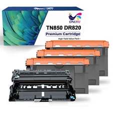 DR820 Drum & TN850 Toner For Brother MFC-L6700DW MFC-L6900DW L6400DWT 6200DW LOT