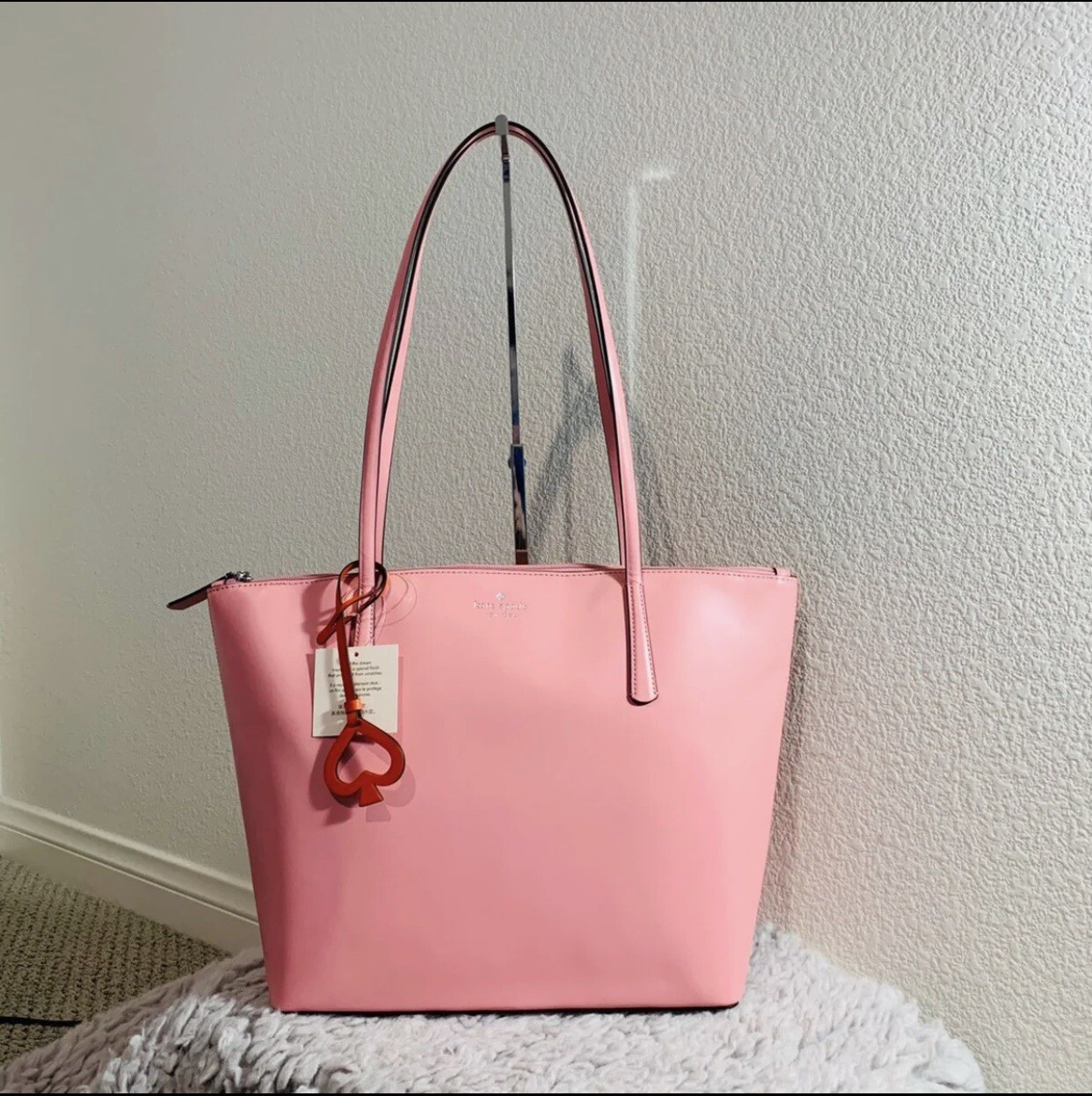 kate spade large pink tote