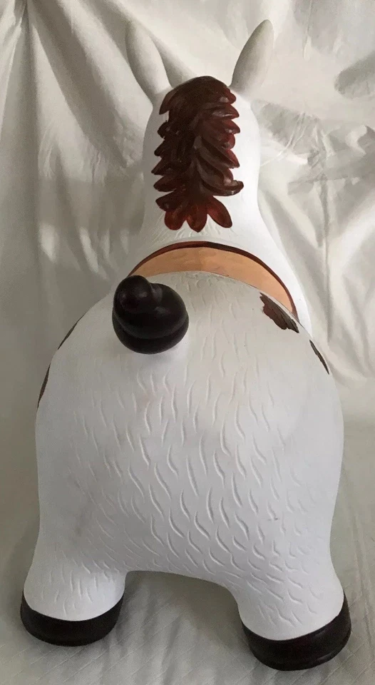 Blanco Dinkey WADDLE Paseo en Rebote Inflable REBOTE A LO LARGO Hinchable paseo Foto 3 de 4