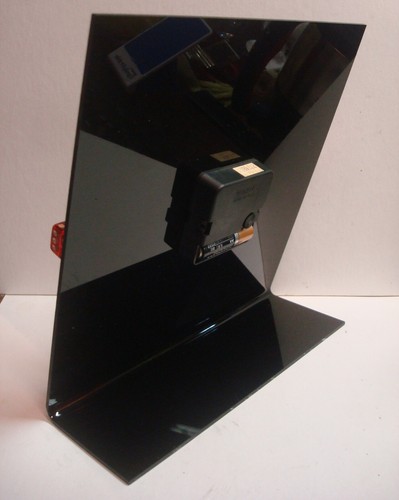 Westward Ho Motel Casino Las Vegas First Red Dice Black Lucite Quartz Clock Vtg - Picture 7 of 11