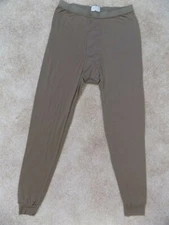 No Brand Long Johns Thermal Underwear Mens Sz L Base Layer Winter Wear Pants