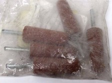 PACESETTER MOUNTED WHEELS 1" X 2-3/4" A3 N4 1/4" X 1-1/2" 38A M- LOT OF 5