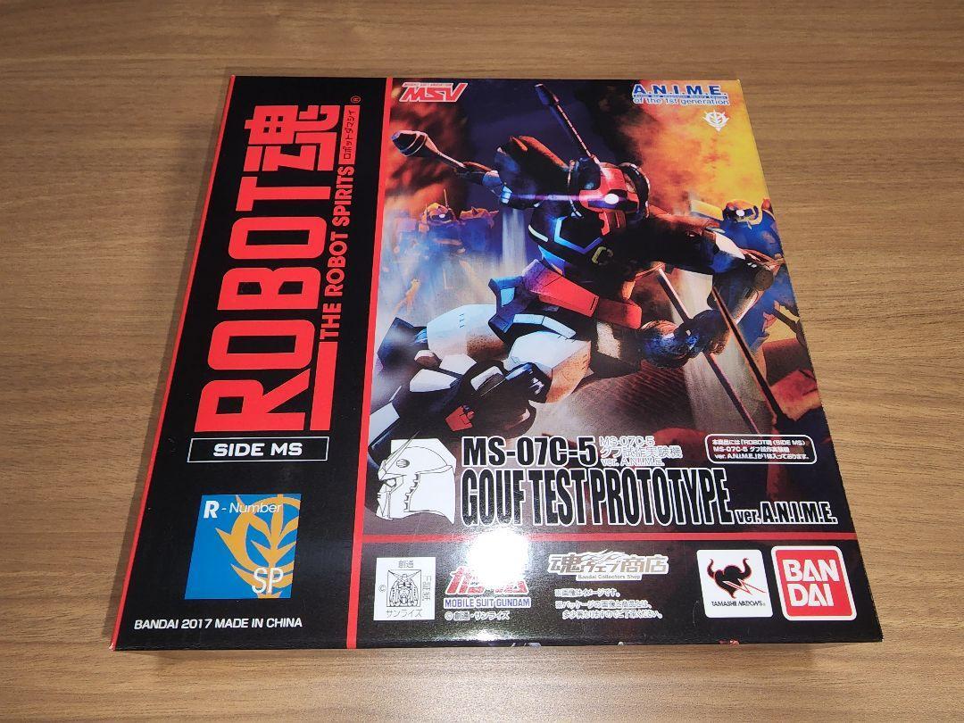 ROBOT Spirits SIDE MS MS-07C-5 Gouf Test Prototype ver. A.N.I.M.E. ROBOT Spirits SIDE MS MS-07C-5 Gouf Test Prototype ver. A.N.I.M.E.