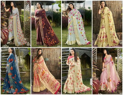 party wear saree new style