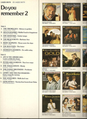 Various - Do You Remember 2 - Music For Pleasure - 1A022