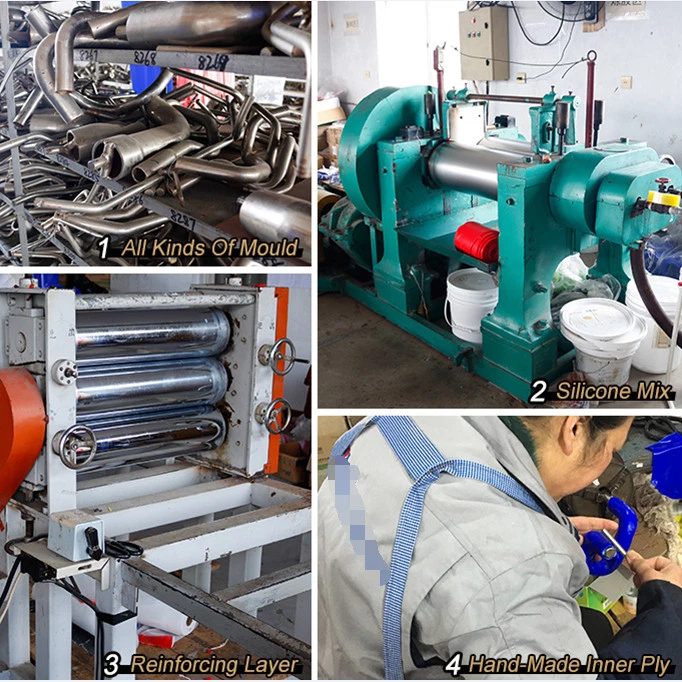 FOR SUBARU IMPREZA WRX STi 2000-2007 COOLANT SILICONE RADIATOR HOSE KIT BLACK - Image 3 of 4