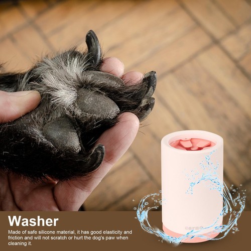 Portable Dog Paw Cleaner Cup Dog Foot Washer Pet Cleaning Grooming Tool - Picture 10 of 15