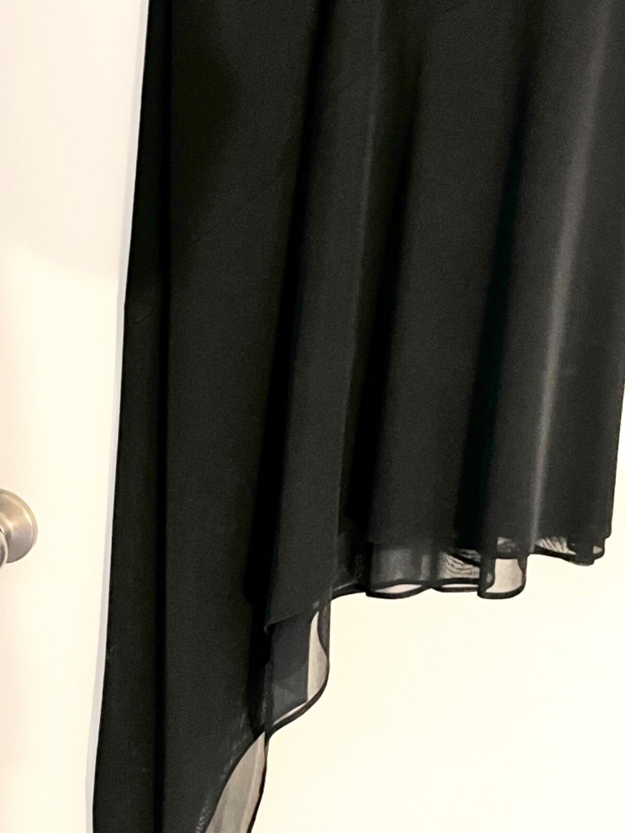 Ladies Black Dress by Laundry Shelli Segall Size 6 View 2