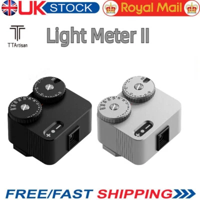 TTARTISAN Light Meter II Hot Shoe Light Meter Lens Fotometro per doppia lente UK
