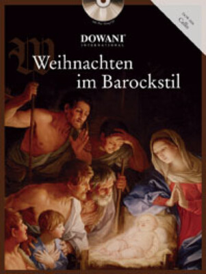 Weihnachten im Barockstil für Cello mit CD - PORTOFREI VOM MUSIKFACHHÄNDLER