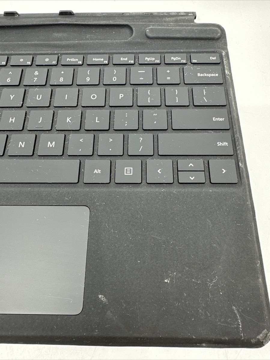 surfacepro8 Microsoft キーボード グレー　純正1864 Microsoft Surface Pro Signature Keyboard - Black & Charcoal