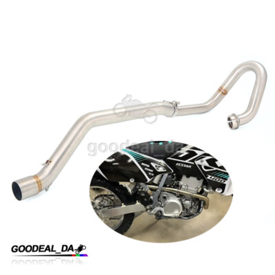 For Suzuki DRZ400 S/SM 2000-2025 Motorcycle Exhaust Header Link Pipe Middle Tube