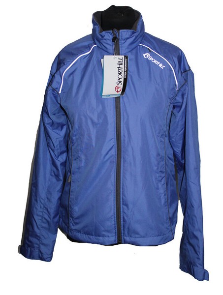 Herren Windjacke Jacke Freizeit Windbreaker Laufjacke Sporthill Blau Gr. S Neu-image