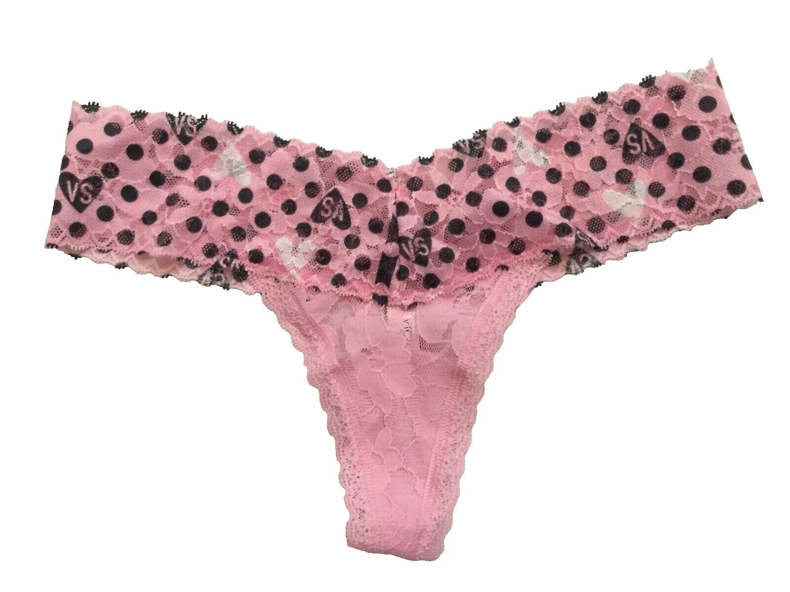 By Victoria's Secret Black Floral Panties for Women