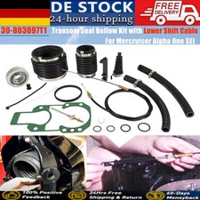 For Quicksilver Mercruiser Alpha One Transom Seal Bellow Kit & Lower Shift Cable