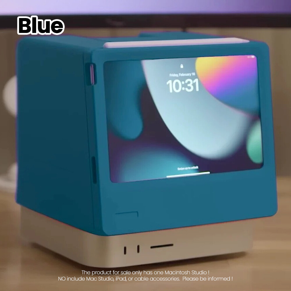 Macintosh SE/30のケースを使った iPadスタンド iPadは付属しません。