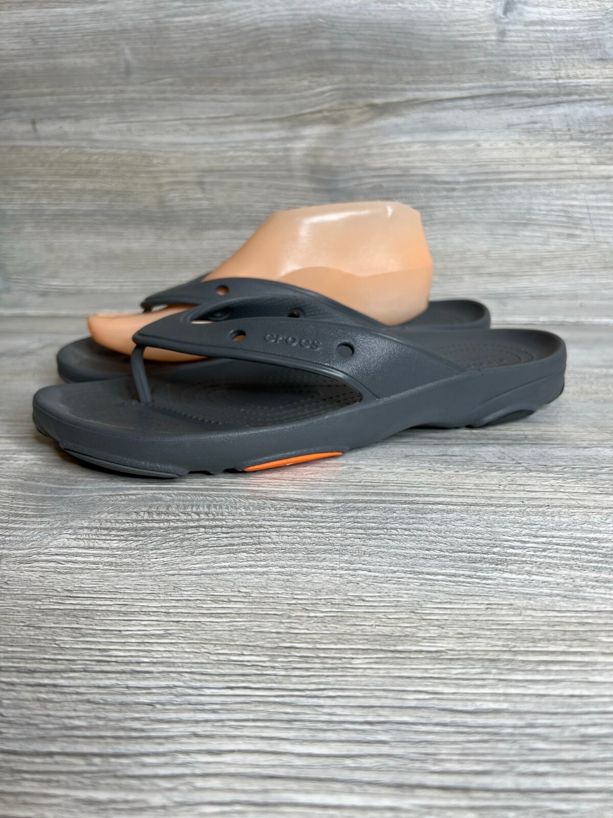 Crocs Iconic Comfort Flip Flop Thong Sandals Unisex M… Gem