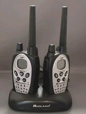 Midland GXT720 Walkie Talkies With Charger NO BATTERIES INCLUDED