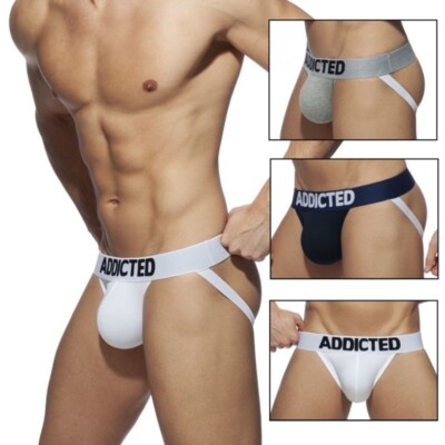 【ADDICTED】MY BASIC JOCK AD SEXY UNDERWEAR SPORTS JOCKSTRAP AD469