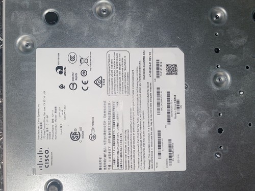 Cisco C1111-4P Ethernet Router ISR 1100 Serie mit Netzteil & Stromkabel - Bild 4 von 5