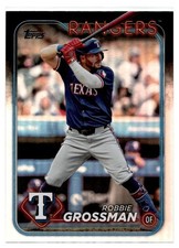 2024 Topps Baseball Update Robbie Grossman Rainbow Foil #US11 Texas Rangers