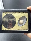 Civil War Musket Ball from The Battle of Shiloh, Tennessee with Display Case