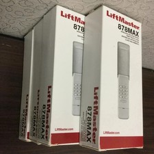 LiftMaster 878MAX Garage Door Keypad Wireless and Keyless Entry System Pack  4