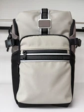 NEW Tumi ALPHA BRAVO RESERVE 19.0” Glow in the Dark Laptop Backpack - CHALK