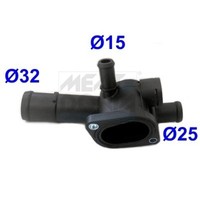 KüHlmittelflansch Meat & Doria 93122 FüR VW Golf 4 1J1 Variant 1J5 Bora 1 1J2 3