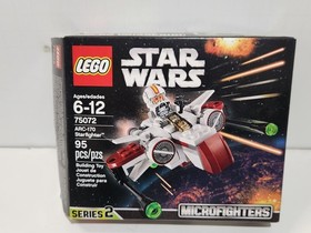 LEGO 75072 Star Wars ARC-170 Starfighter Series 2 Complete W/Box/ Instructions 
