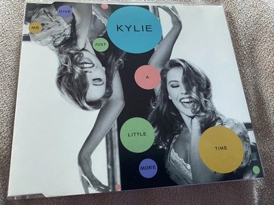 KYLIE MINOGUE - GIVE ME JUST A LITTLE MORE TIME - 4 TRACK CD SINGLE